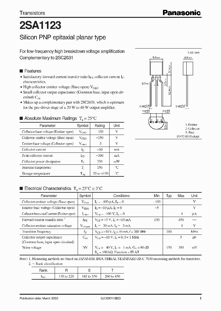 2SA1123_282656.PDF Datasheet