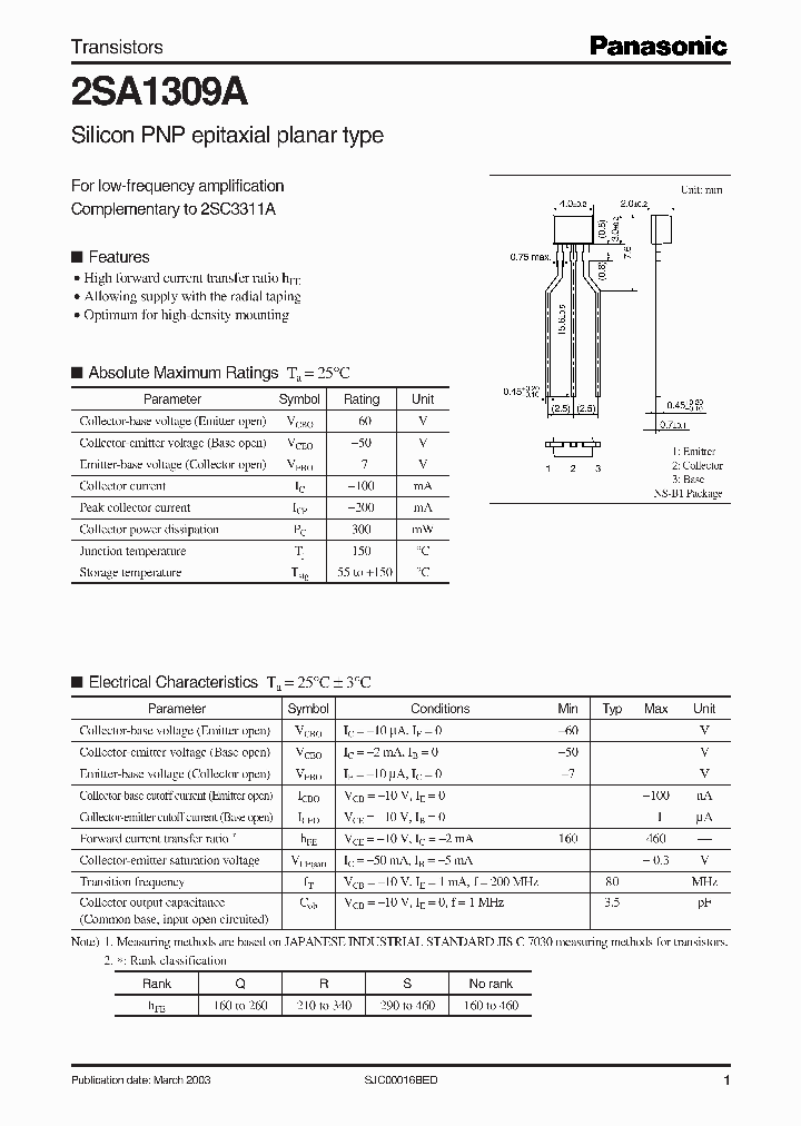 2SA1309A_282660.PDF Datasheet