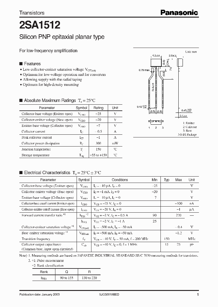 2SA1512_282662.PDF Datasheet