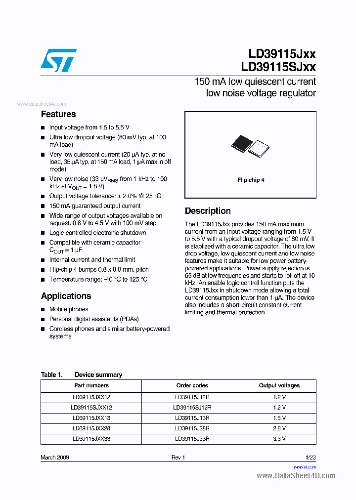 LD39115JXX_255342.PDF Datasheet