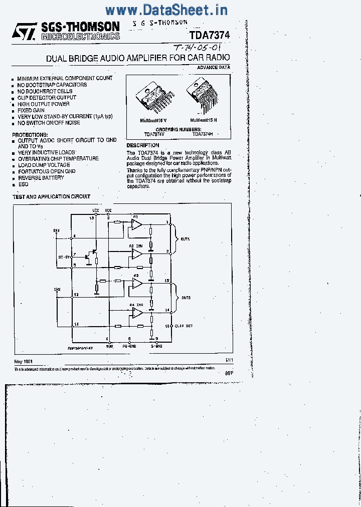 TDA7374_256251.PDF Datasheet