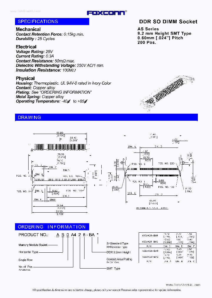 AS0A426-BAX_256616.PDF Datasheet