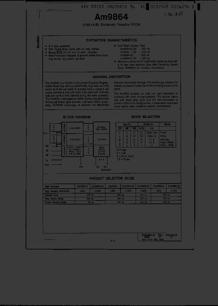 AM9864-3DIB_355985.PDF Datasheet
