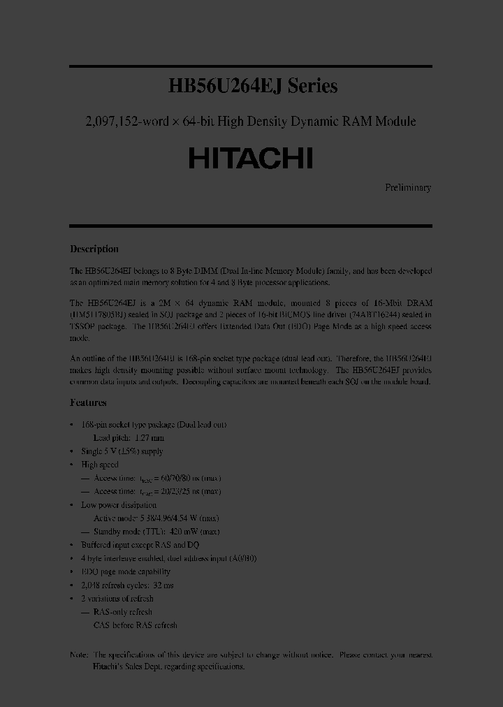 HB56U264EJ-6B_356141.PDF Datasheet