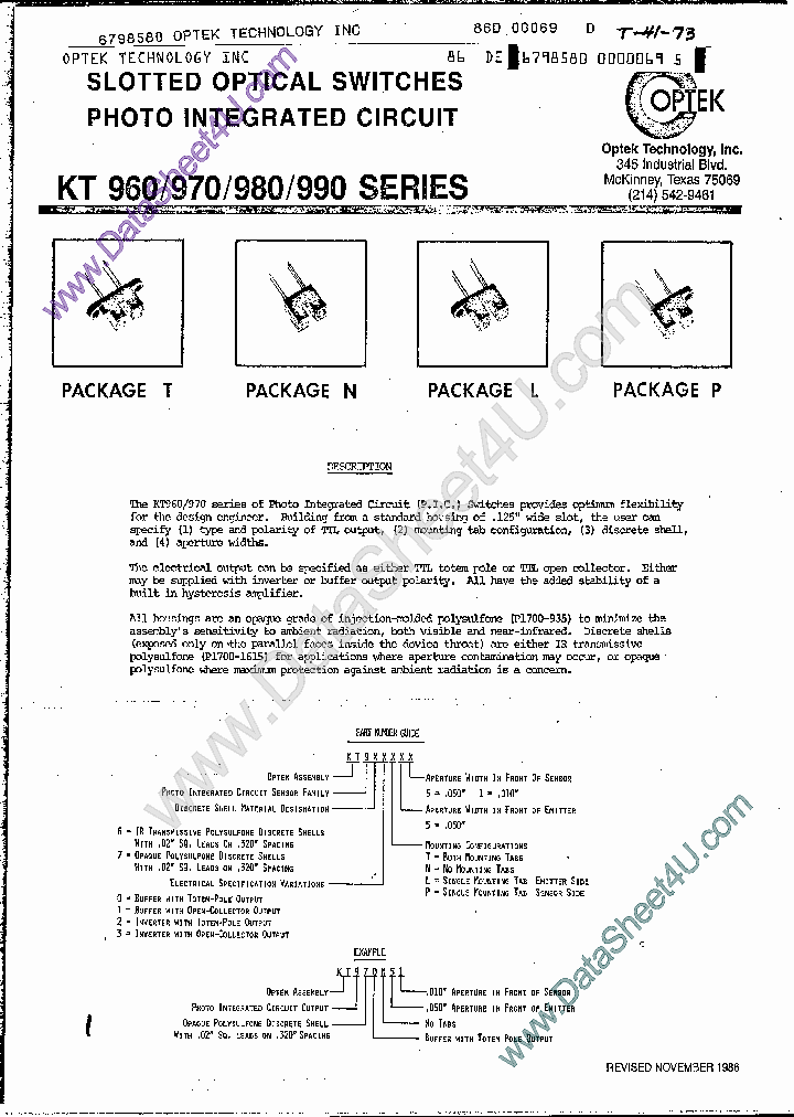 KT970_256941.PDF Datasheet