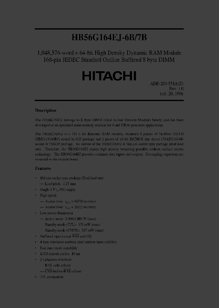 HB56G164EJ-6B_356139.PDF Datasheet