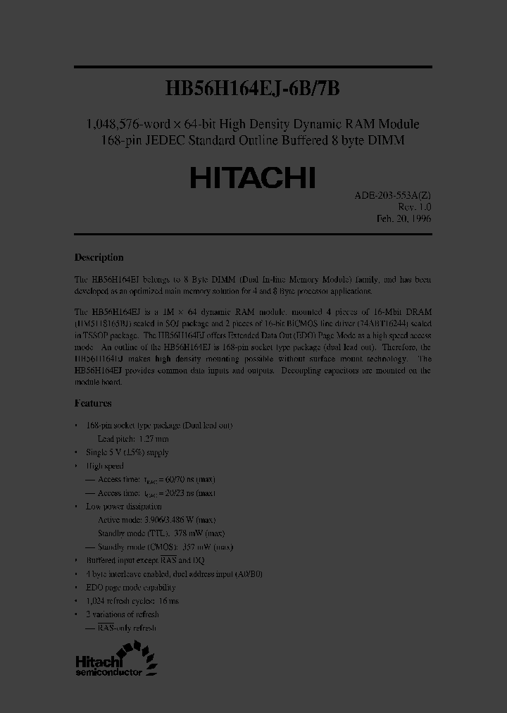 HB56H164EJ-6B_356140.PDF Datasheet