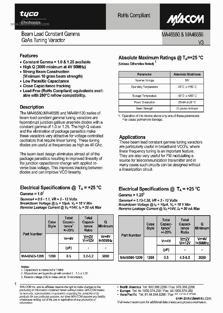 MA46580_256659.PDF Datasheet