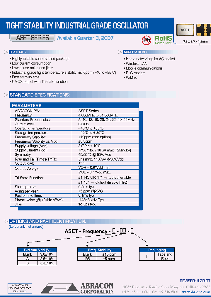 ASET_357665.PDF Datasheet