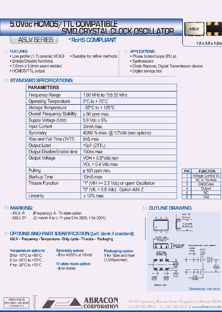 ASLV_357673.PDF Datasheet