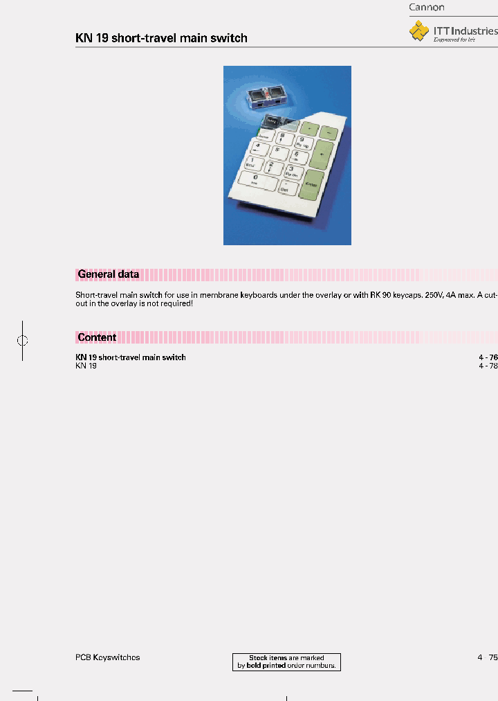 KN19_358460.PDF Datasheet