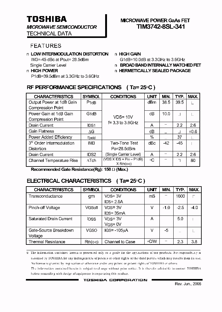 TIM3742-8SL-341_632340.PDF Datasheet