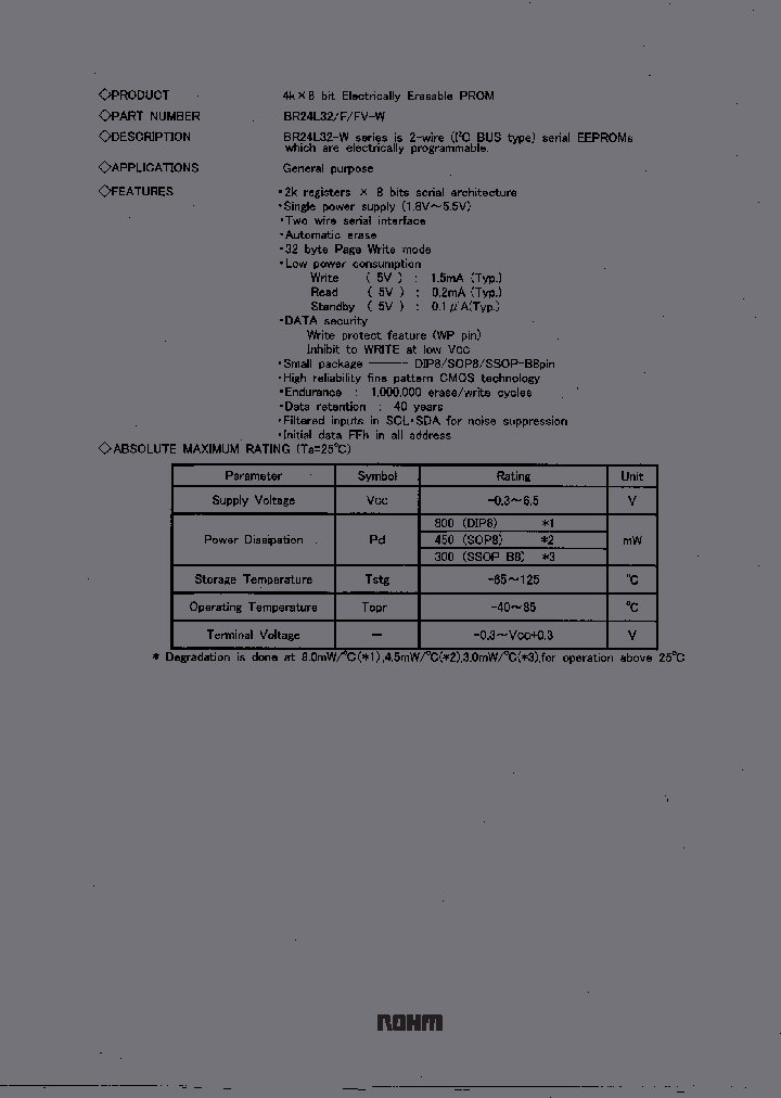 BR24L32-WF-WFJ-WFV-WFVM-W_285978.PDF Datasheet