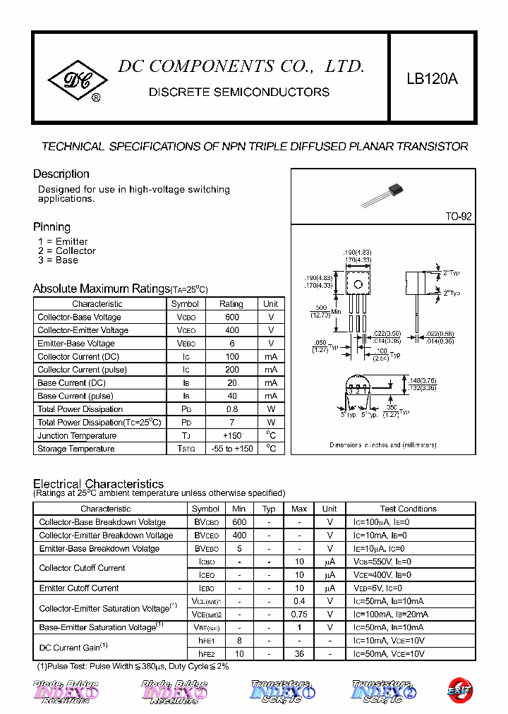 LB120A_259985.PDF Datasheet
