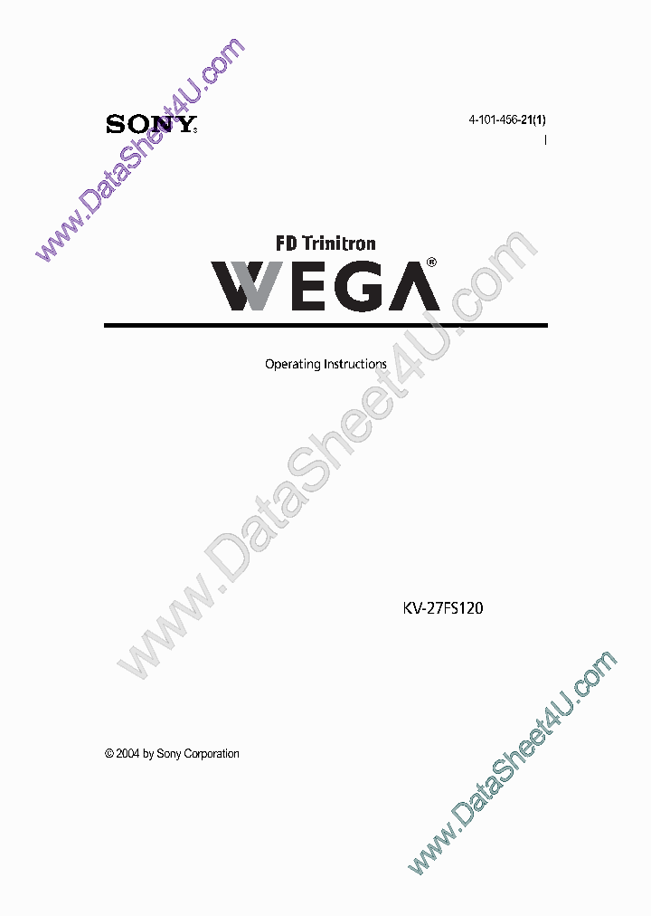 KV-27FS120_261017.PDF Datasheet