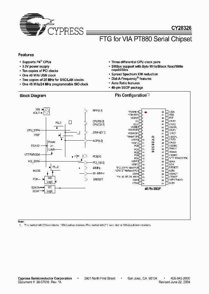 CY28326_359791.PDF Datasheet