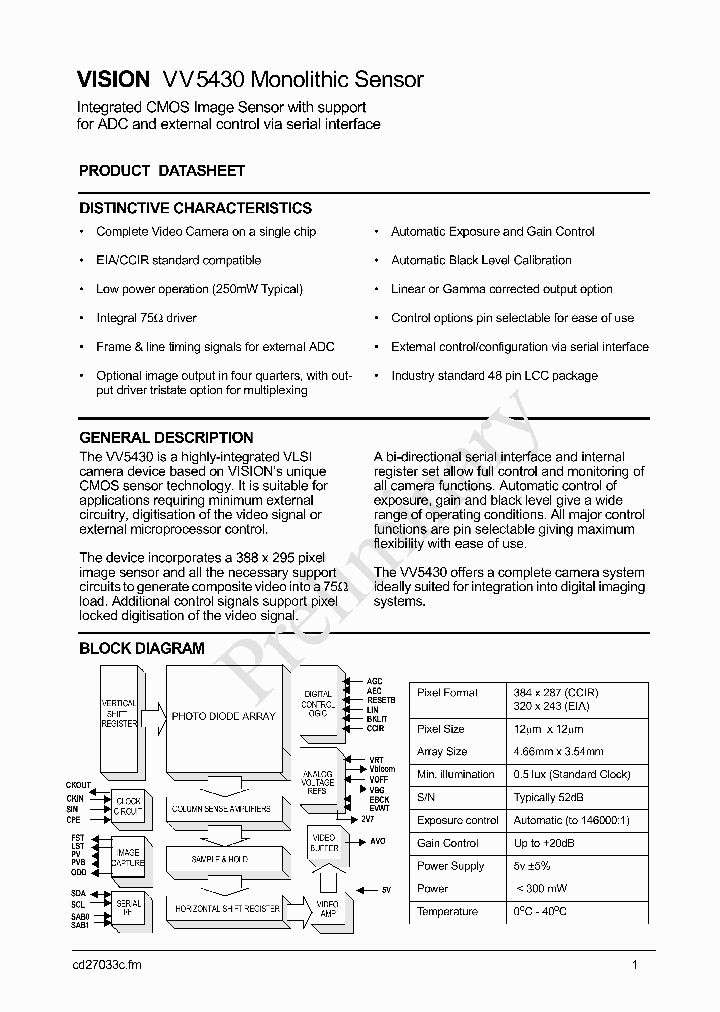 VV5430_359790.PDF Datasheet