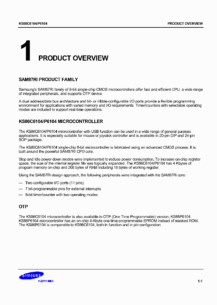 KS86C6104_287568.PDF Datasheet