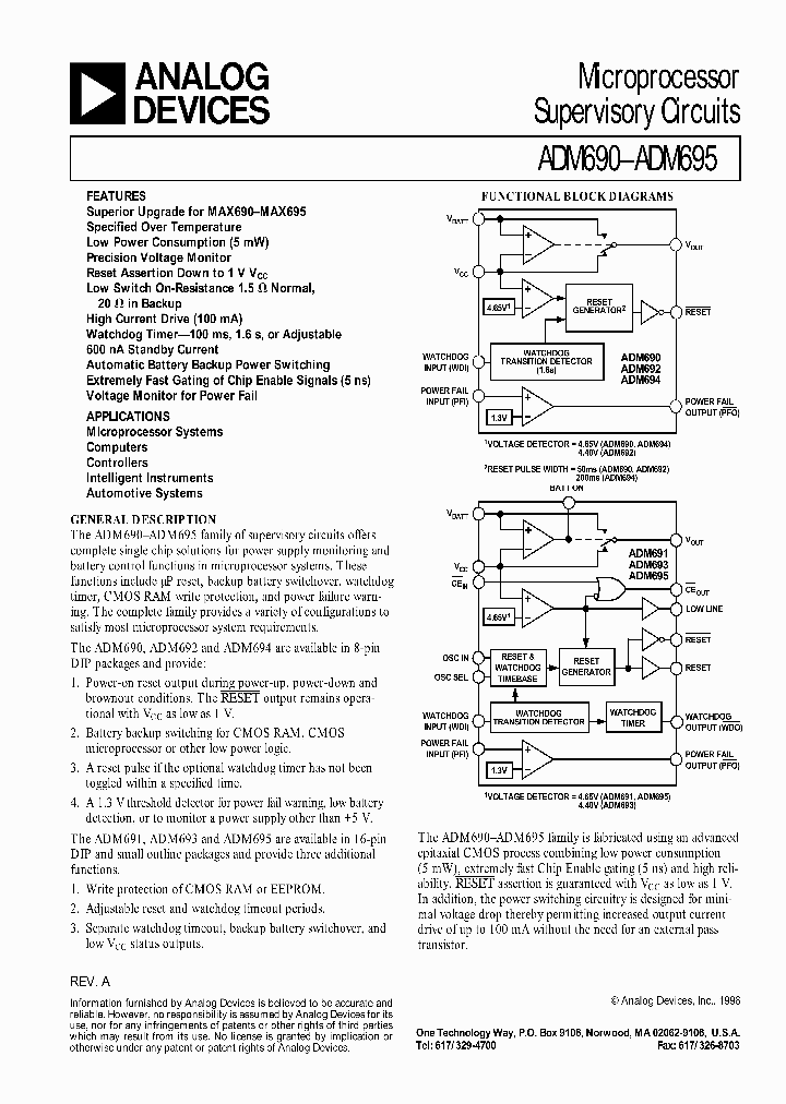 ADM693_361408.PDF Datasheet