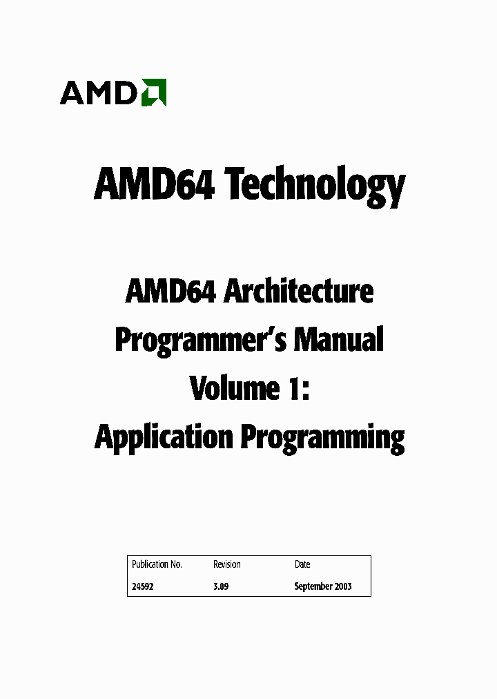 AMD64_361533.PDF Datasheet