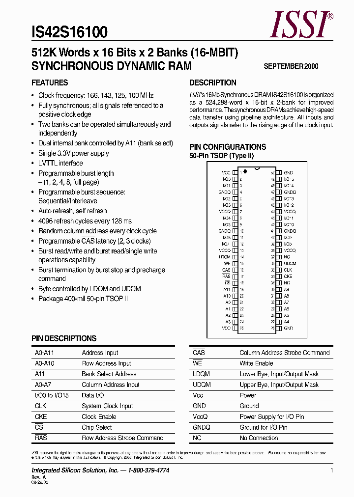 IS42S16100-8T_361475.PDF Datasheet