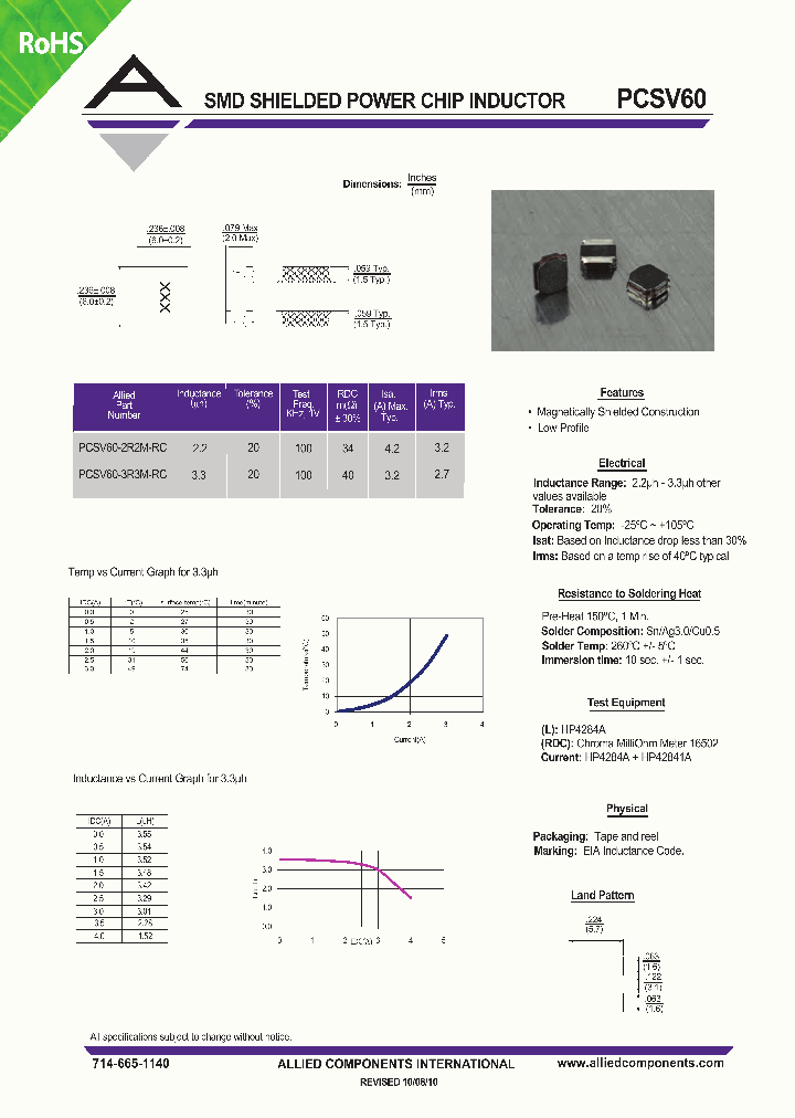 PCSV60-2R2M-RC_638311.PDF Datasheet