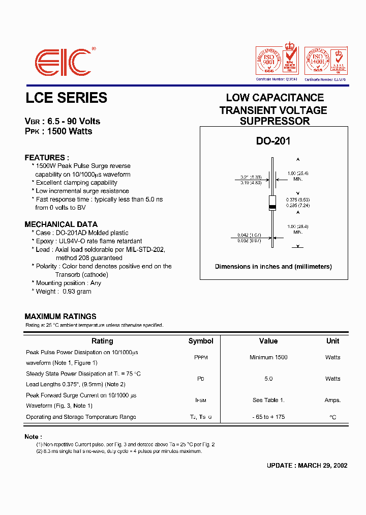 LCE_367008.PDF Datasheet