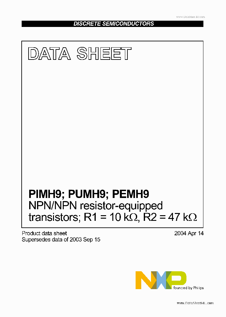PUMH9_284891.PDF Datasheet