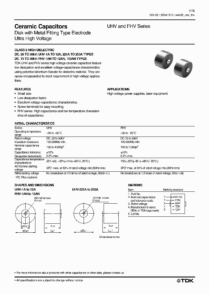 UHV-10A_368211.PDF Datasheet