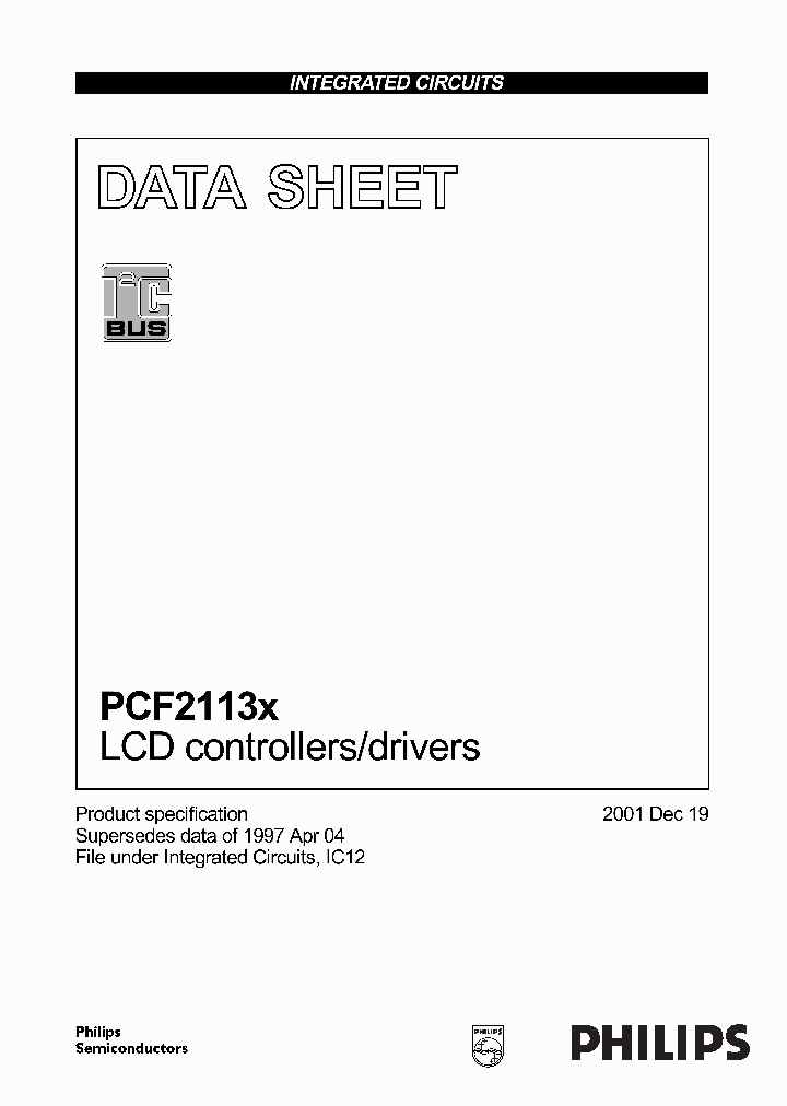 PCF2113DU10_660259.PDF Datasheet