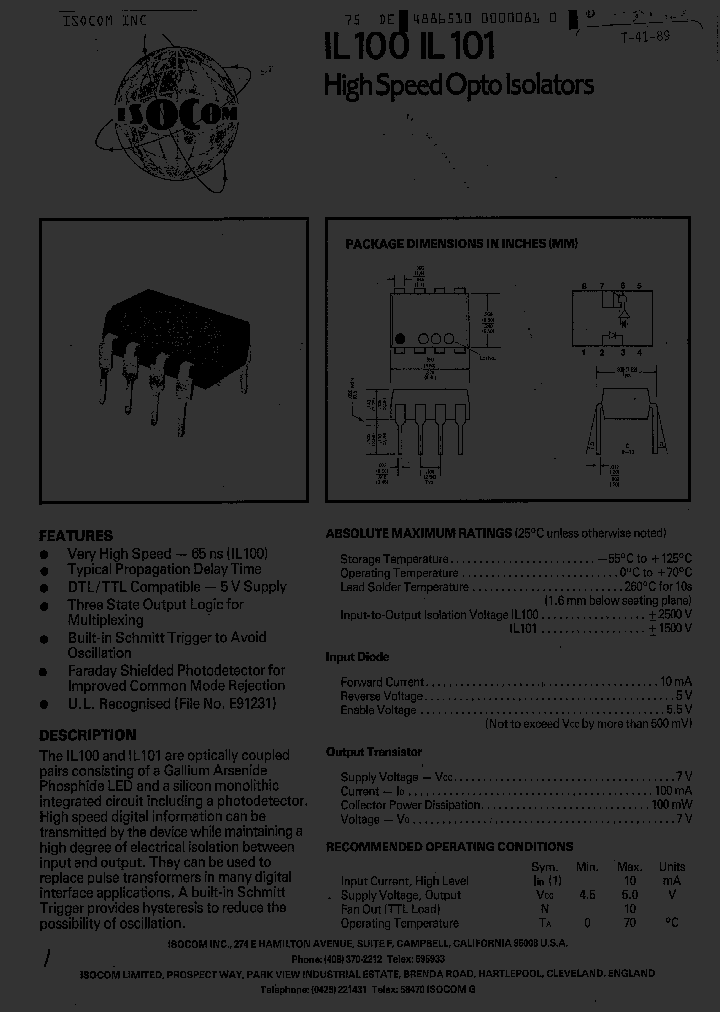 IL100_369004.PDF Datasheet