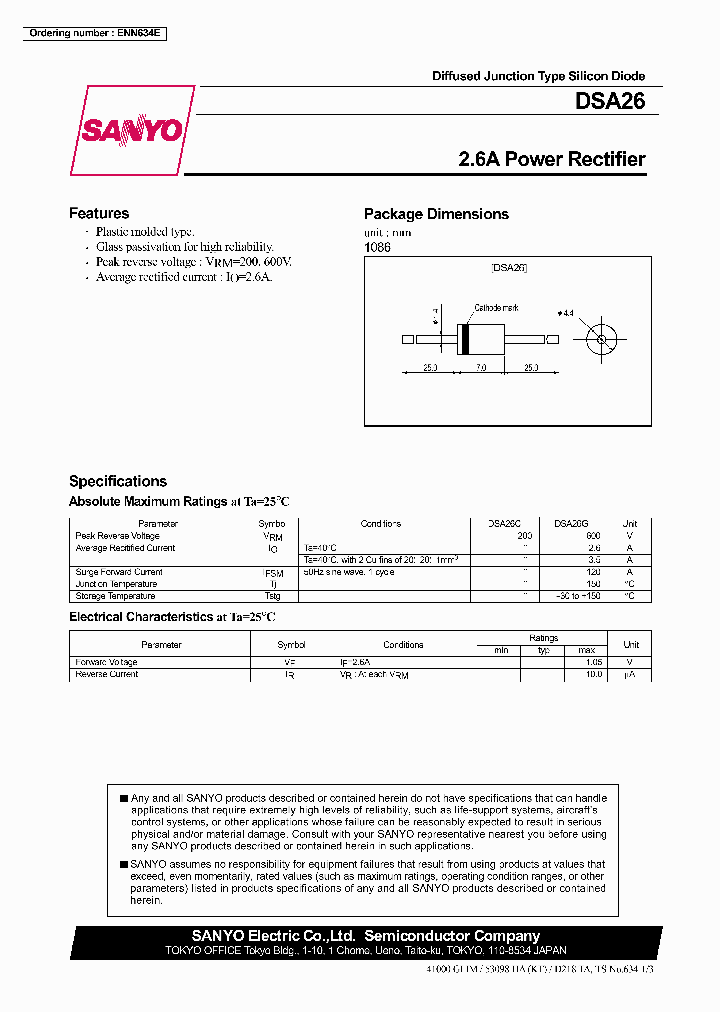 DSA26_300421.PDF Datasheet