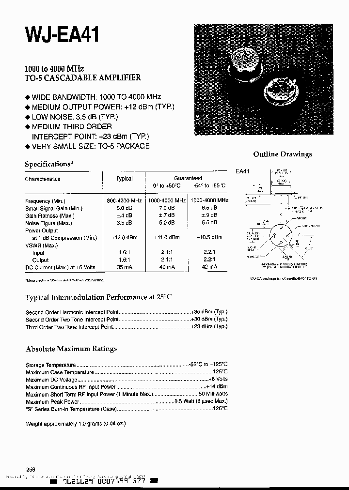 WJ-EA41_370512.PDF Datasheet