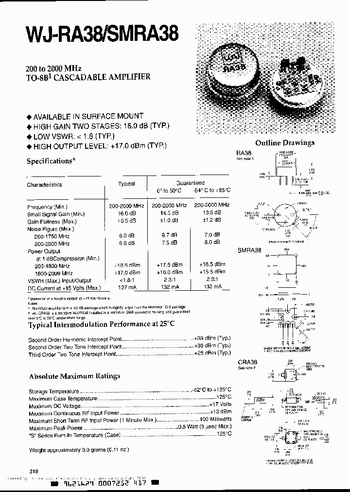 WJ-RA38_370834.PDF Datasheet