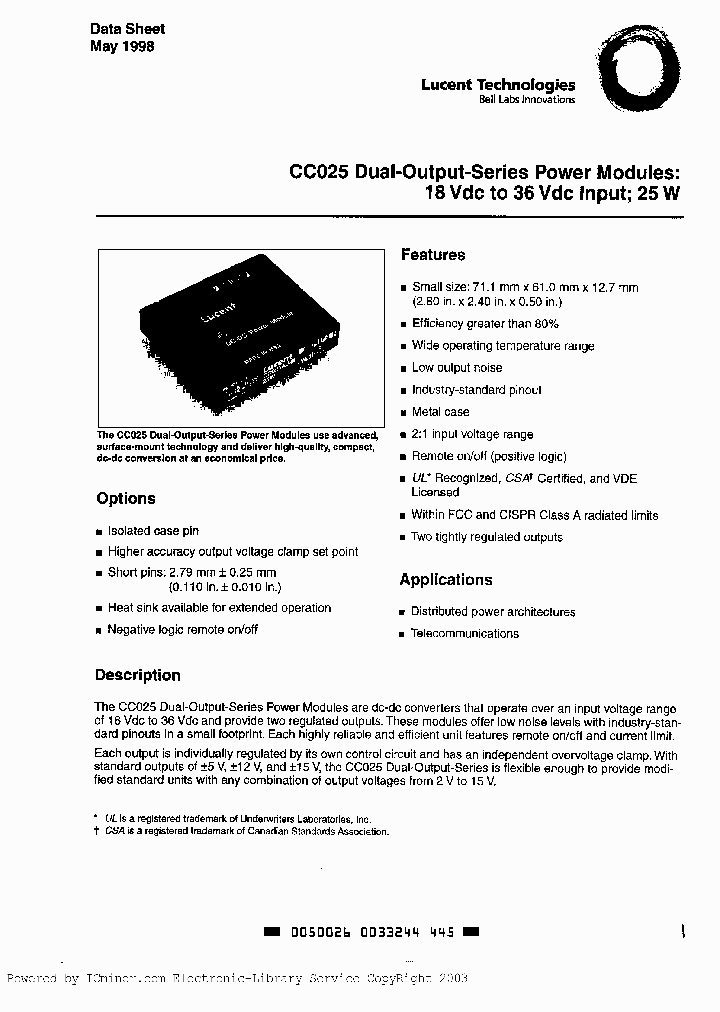 CC025AJ1-M_370958.PDF Datasheet