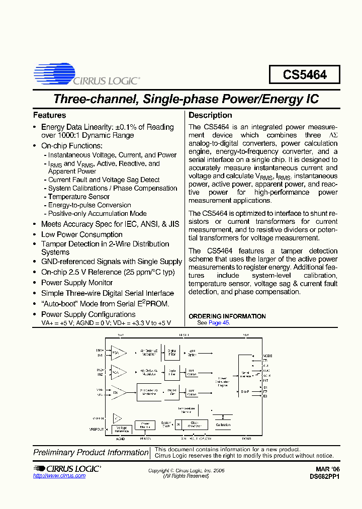 CS5464-IS_371683.PDF Datasheet