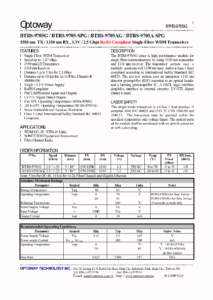 BTRS-9705-SPG_674621.PDF Datasheet