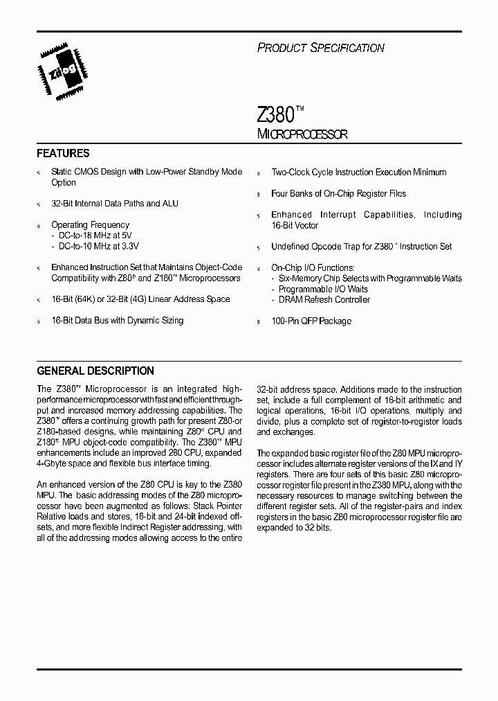 Z380_373082.PDF Datasheet