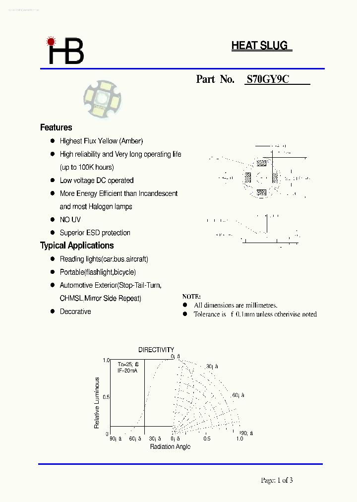 S70GY9C_298645.PDF Datasheet