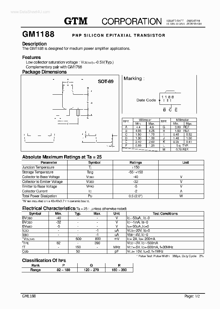 GM1188_305679.PDF Datasheet