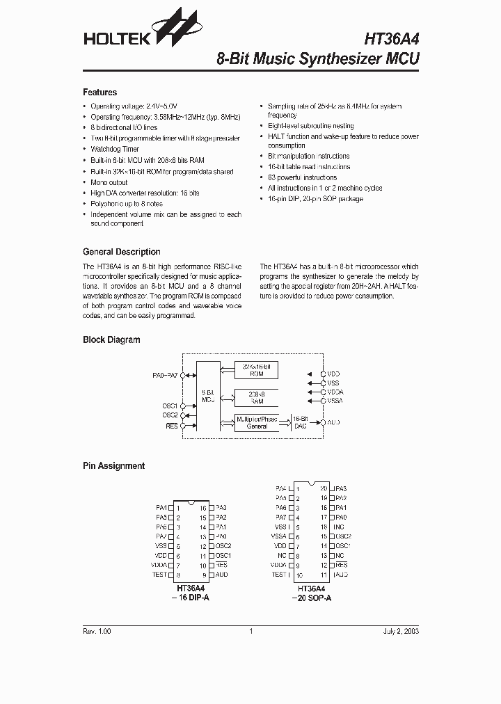 HT36A4_375118.PDF Datasheet