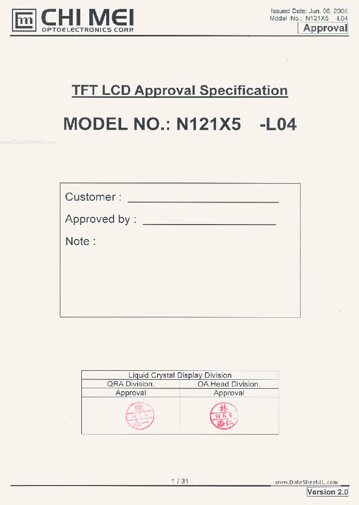 N121X5-L04_306544.PDF Datasheet
