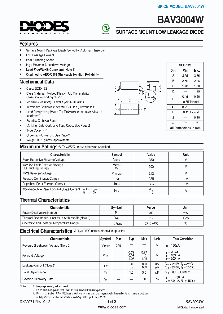 BAV3004W1_691065.PDF Datasheet