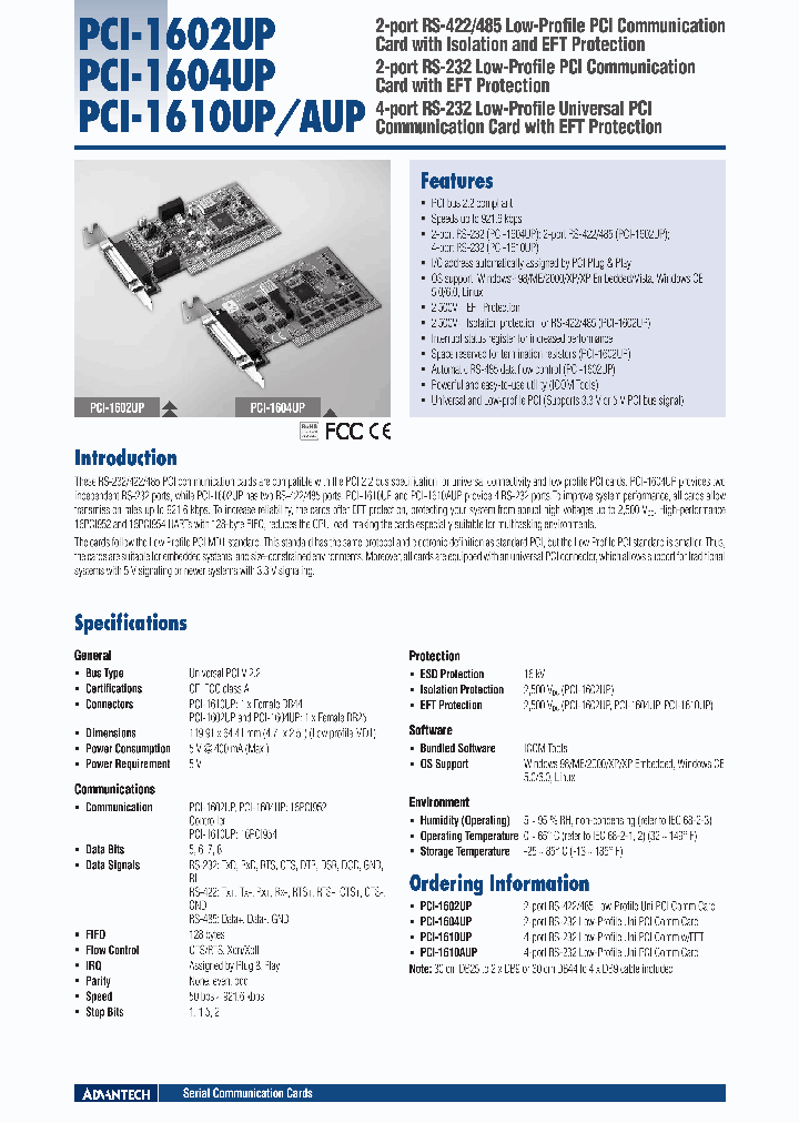 PCI-1602UP_693928.PDF Datasheet
