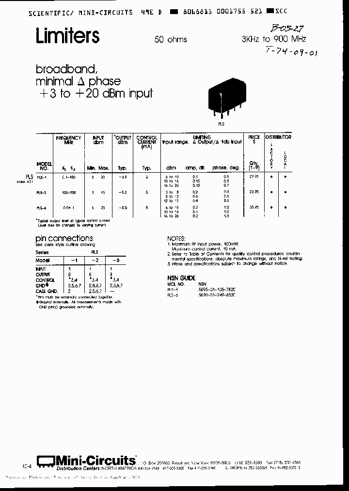 PLS6_377166.PDF Datasheet