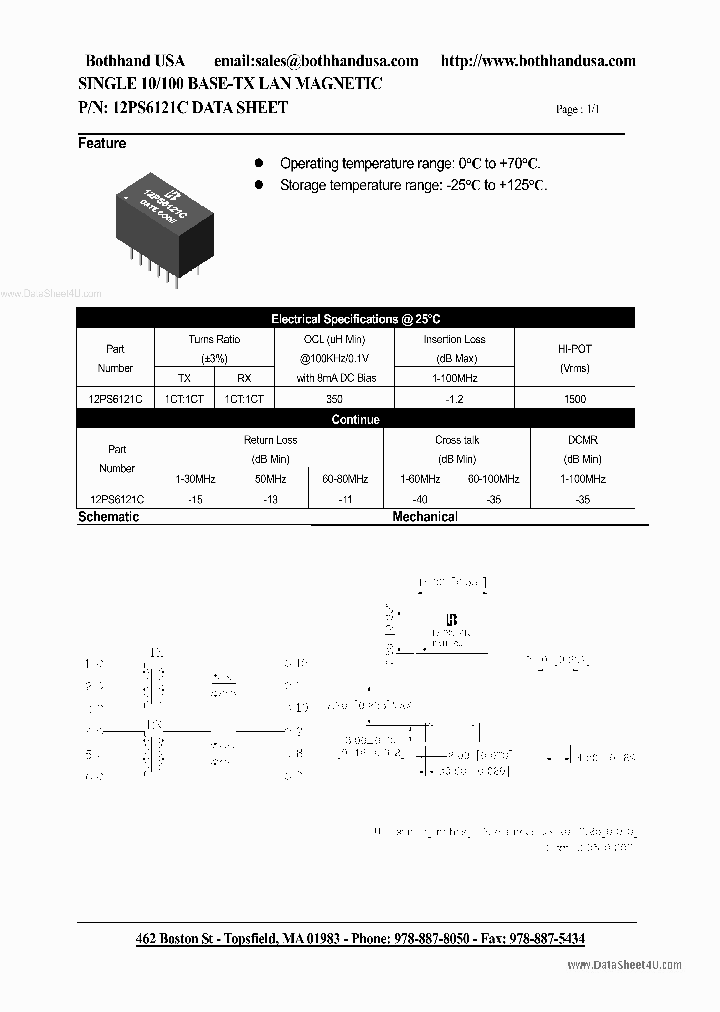 12PS6121C_313100.PDF Datasheet