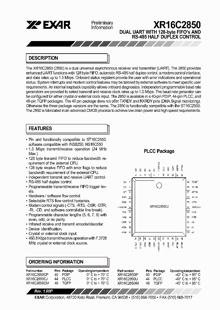 16C2850_313327.PDF Datasheet