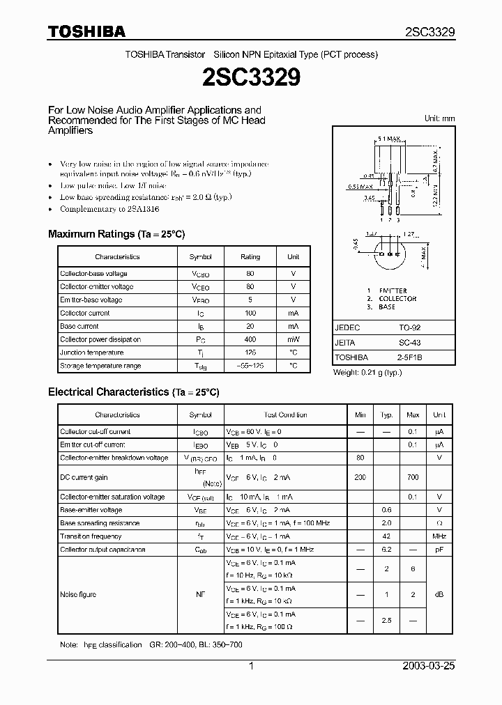 2SC3329_316612.PDF Datasheet