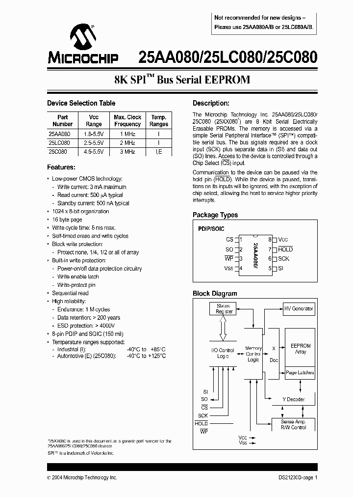 25LC080-ESN_703004.PDF Datasheet