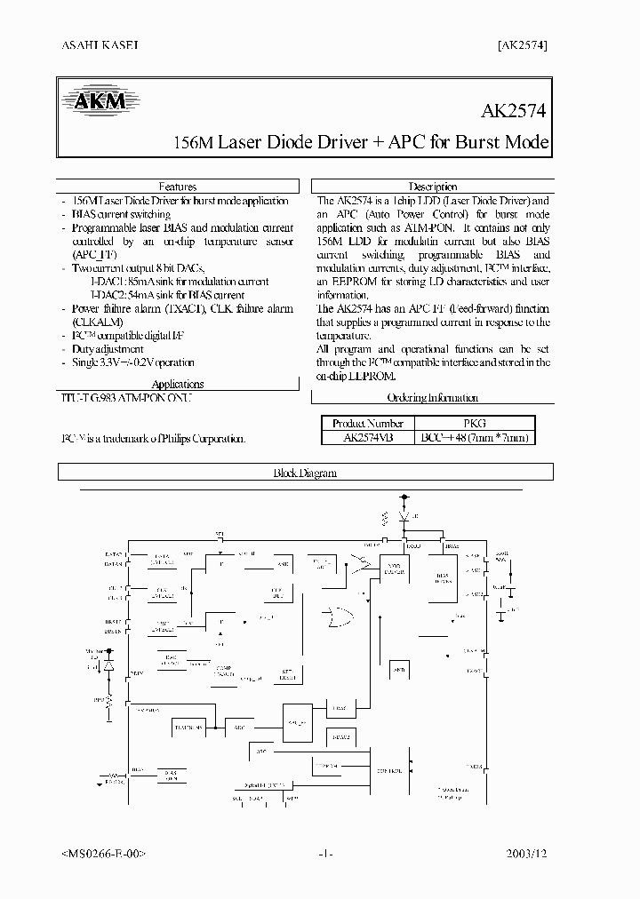 AK2574_377351.PDF Datasheet